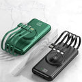 Mobile Nexus 20000mAh Wireless Power Bank with Built-in Quad Cables
