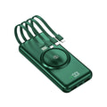 Mobile Nexus 20000mAh Wireless Power Bank with Built-in Quad Cables